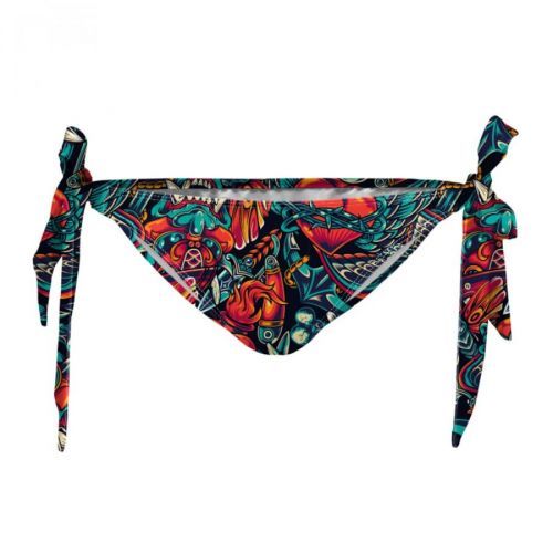 Aloha From Deer Woman's Evil Ruckus Bikini Bows Bottom WBBB AFD907