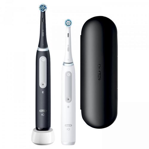 Oral-B magnetické zubní kartáčky iO Series 4 Duo Black/White