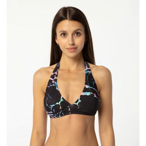 Aloha From Deer Woman's Nocturnal Glow Halter Neck Bikini Top BTH AFD814