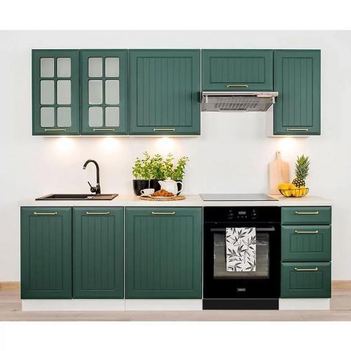 Kuchyňská Linka Irma 180/240 zelená mat Bb
