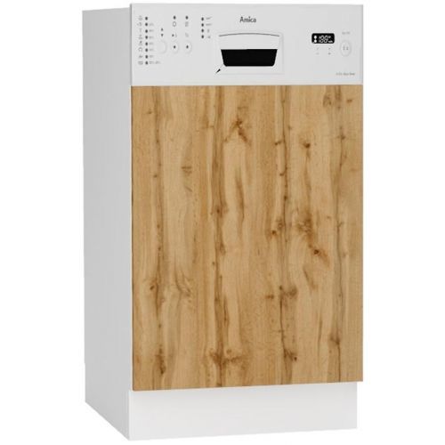 Dvířka pro vestavnou myčku Bono 45po dub wotan