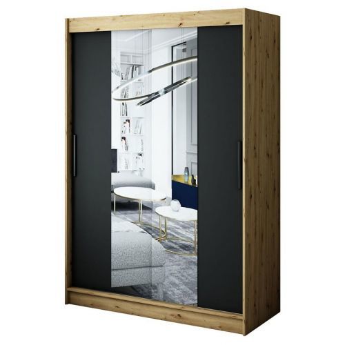 Skrin Halifax T1 150 dub Artisan/černá/zrcadlo