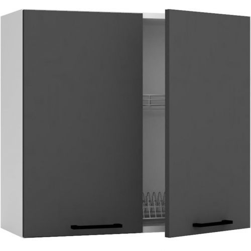 Kuchyňská skříňka Max W80su Alu šedá