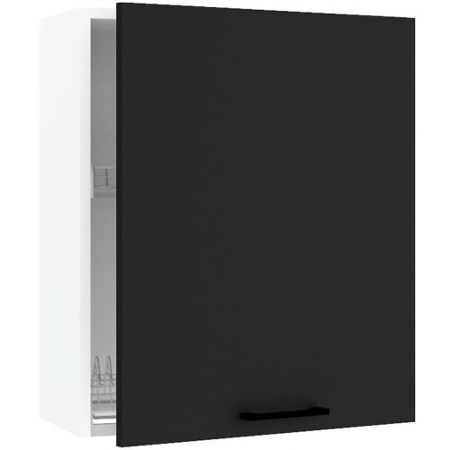 Kuchyňská skříňka Max W60su Alu černá