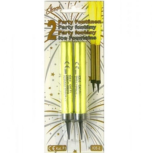 Fontánka dortová 2 ks