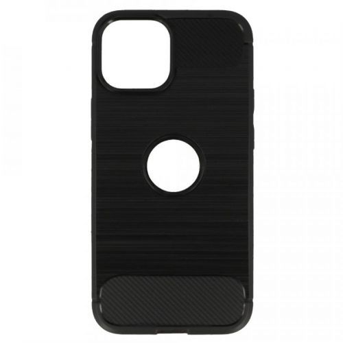 Silikonový obal CARBON pro IPHONE 13 MINI				 - 		černý