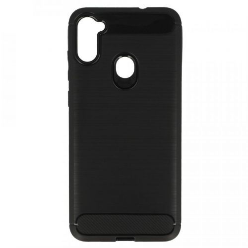 Silikonový obal CARBON pro SAMSUNG GALAXY A11/ M11				 - 		černý