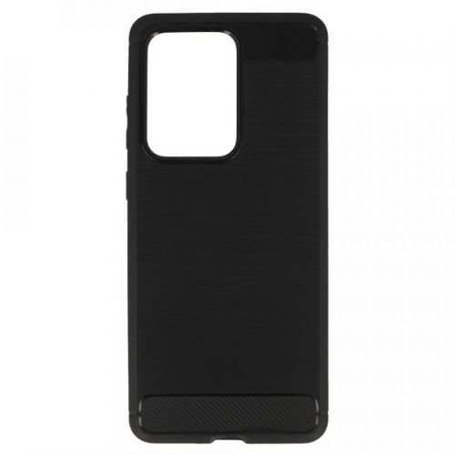 Silikonový obal CARBON pro SAMSUNG GALAXY S20 ULTRA 				 - 		černý