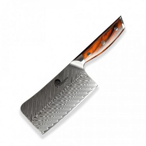 Čínský kuchyňský nůž ROSE WOOD DAMASCUS Dellinger 16,5 cm