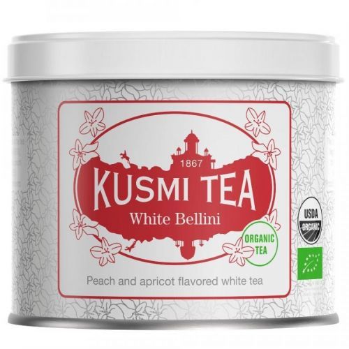 Bílý čaj BELLINI Kusmi Tea plechovka 90 g