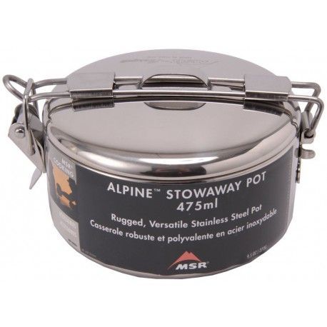 MSR Alpine StowAway Pot 475 ml nerezový kempingový hrnec
