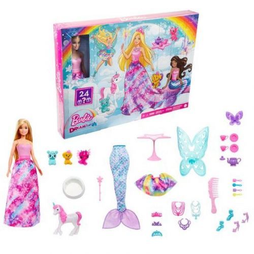 Mattel Barbie POHÁDKOVÝ ADVENTNÍ KALENDÁ