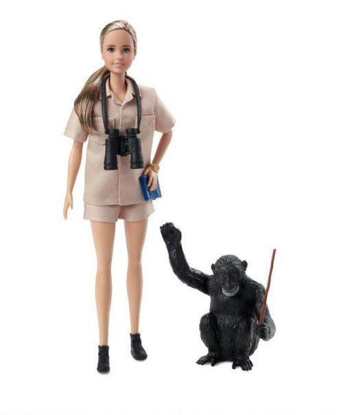 Mattel Barbie INSPIRUJÍCÍ ŽENY - JANE GOODALL