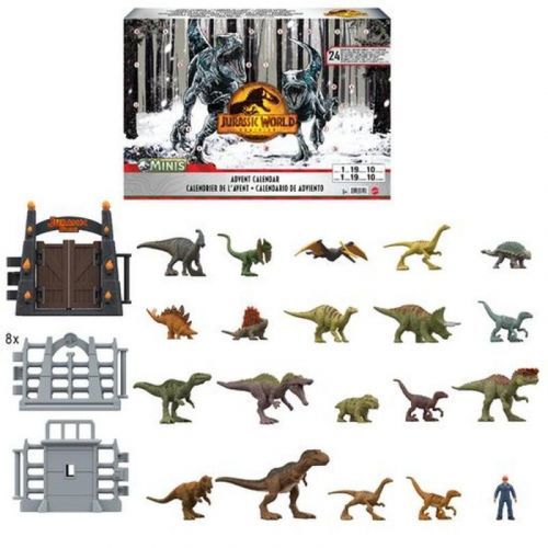 Mattel JURASSIC WORLD ADVENTNÍ KALENDÁŘ