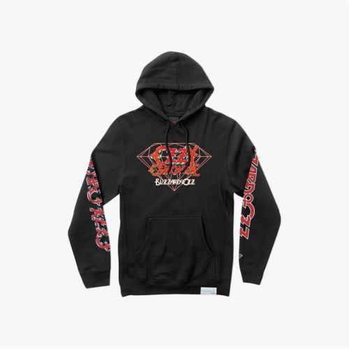 mikina DIAMOND - Ozzy Osbourne Hoodies Black (BLK)