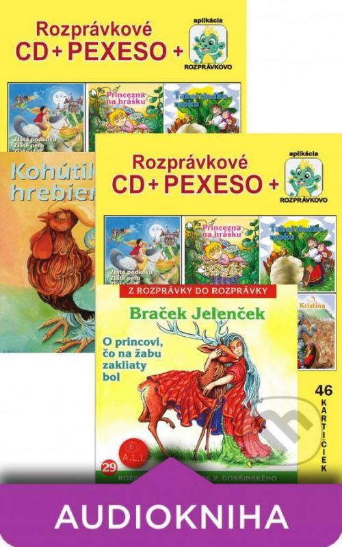 Žlté Pexeso + Rozprávkové CD - A.L.I.