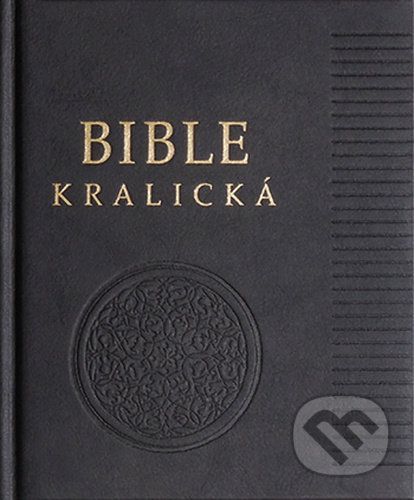 Poznámková Bible kralická černá, pravá kůže - Česká biblická společnost