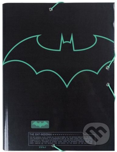 A4 zložka na zošity DC Comics: Batman Bat Logo