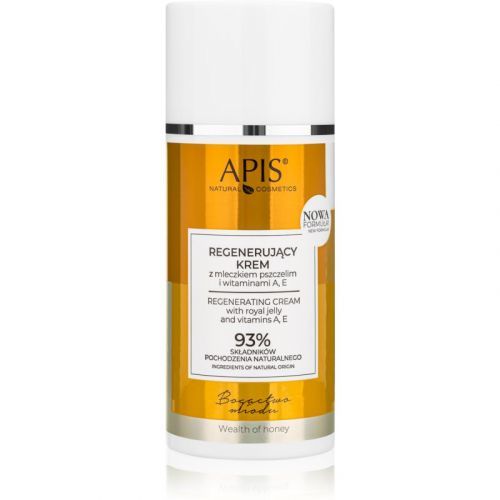 Apis Natural Cosmetics Wealth Of Honey výživný regenerační krém s vitamínem A a E 100 ml