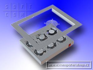 Triton Vent. jednotka spodní (horní) 220V/70W 6xven