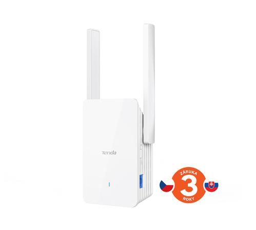 Tenda A27 - WiFi 6 AX1800 Range Extender 802.11ax/ac/a/b/g/n, 2x 5dBi, 1x GLAN, AP,