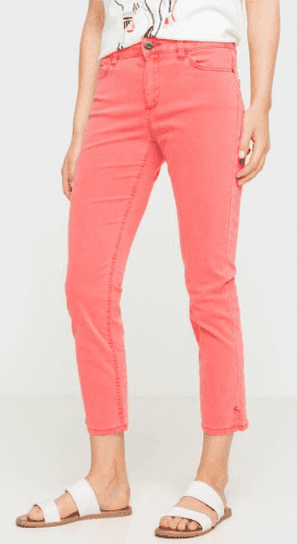 Dámské růžové kalhoty Esprit