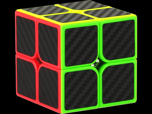Rubikova kostka - 2x2x2 - Carbonová