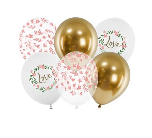 Balónky Love 6ks