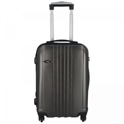 Cestovní pilotní kufr Normand Grey, tmavě šedá XS