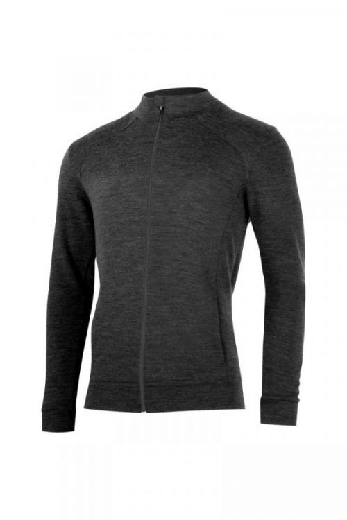 Lasting pánská merino mikina SARMIN šedá Velikost: L
