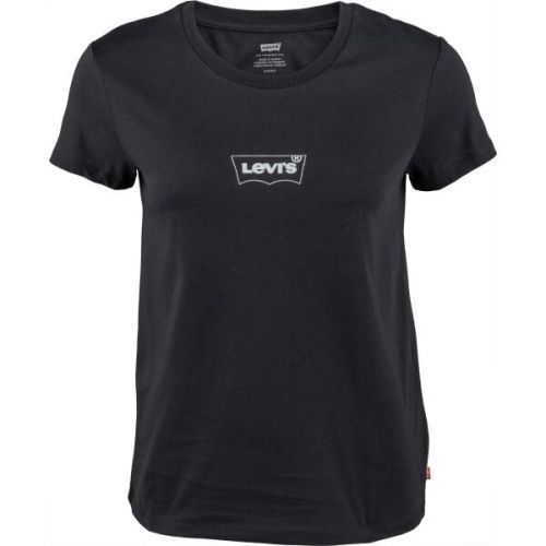 Levi's CORE THE PERFECT TEE Dámské tričko, černá, velikost S