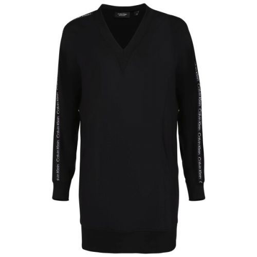 Calvin Klein PW SWEATER DRESS Dámské šaty, černá, velikost L