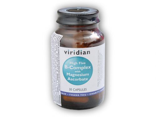Viridian B Complex with Magnesium Ascorbate 30 kapslí