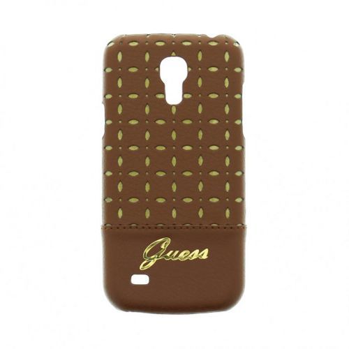 Zadní kryt GUESS Hard Case For pro Samsung Galaxy S4, hnědá