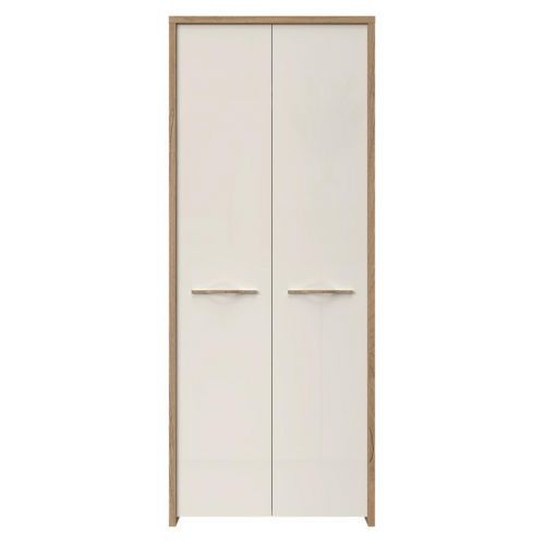 Skříň 2D Gala V2 pacific walnut/beige