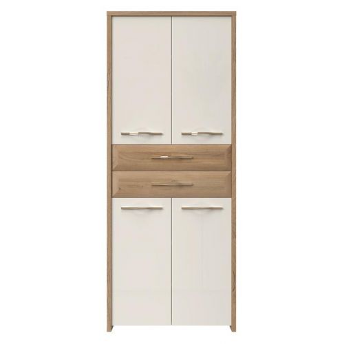 Skříň 4D2S Gala V42 pacific walnut/beige