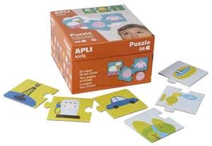 Apli Kids - Naučné puzzle pro děti - Oranžová