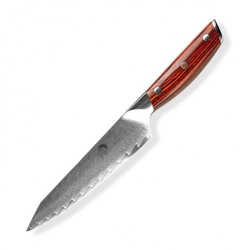 Univerzální nůž ROSE WOOD DAMASCUS Dellinger 13 cm
