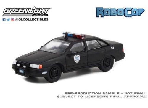 Greenlight Collectibles | Robocop - Diecast Model 1/64 1986 Ford Taurus LX Detroit Metro West Police