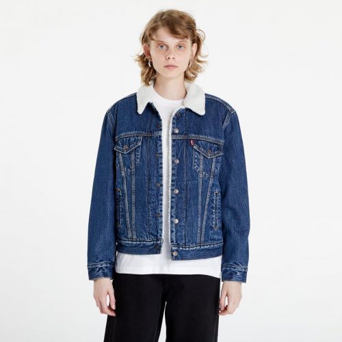 Levi's® Ex-Boyfriend Sherpa Trucker Jacket Med Indigo L