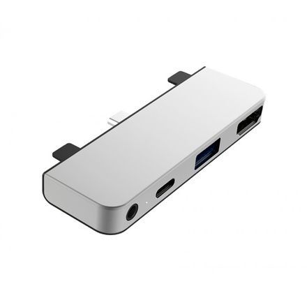 HyperDrive 4v1 USB-C Hub pro iPad Pro stříbrný