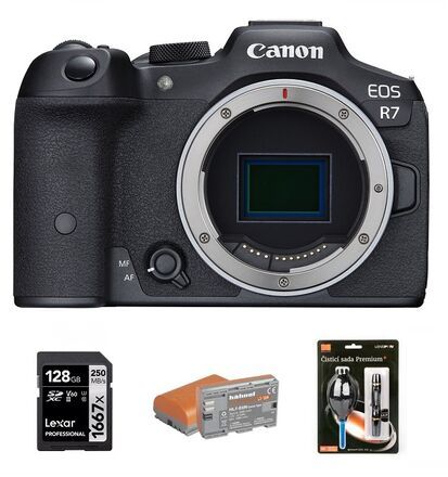 Canon EOS R7 tělo - Foto kit