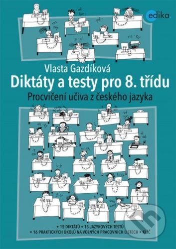 Diktáty a testy pro 8. třídu - Vlasta Gazdíková