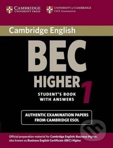 Cambridge BEC Higher 1 - Cambridge University Press