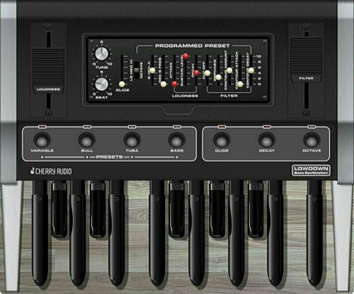 Cherry Audio Lowdown Bass Synthesizer (Digitální produkt)