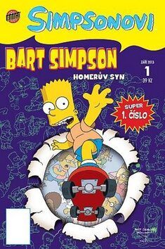 Bart Simpson Homerův syn 1/2013 (Defekt)