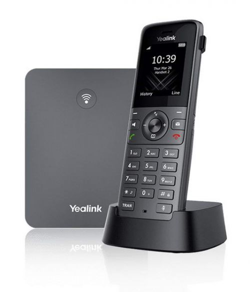 Yealink W73P, IP DECT báze+ručka, PoE, 1,8