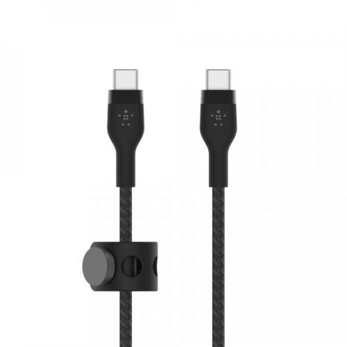 Belkin kabel USB-C s konektorem USC-C,2M černý pletený