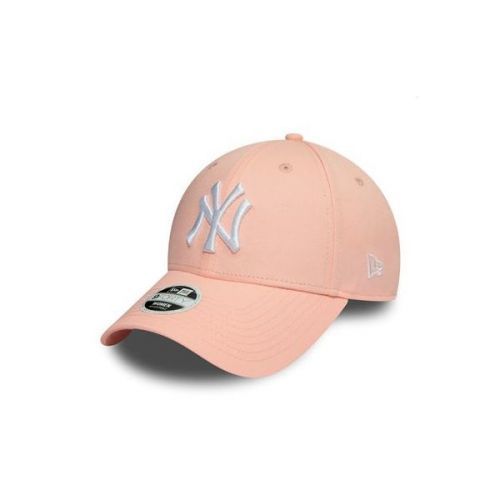 New Era 9FORTY ESSENTIALS NEW YORK YANKEES Dámská kšiltovka, lososová, velikost UNI