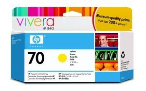 HP no 70 žlutá inkoustová kazeta, C9454A